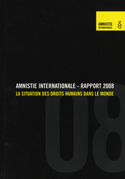 Rapport 2008, Amnistie Internationale